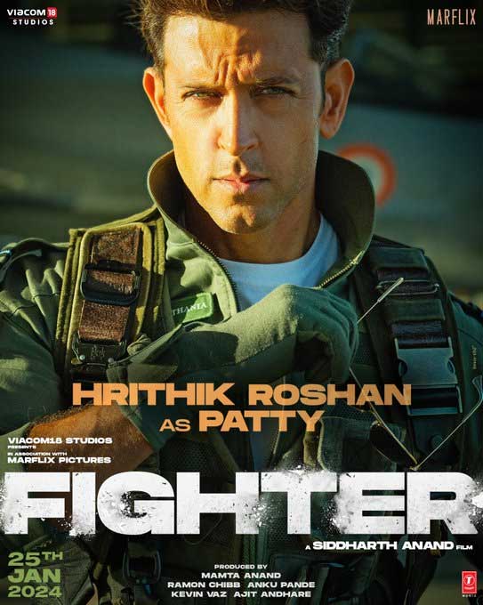 Hrithik Roshan unveils new poster of Fighter