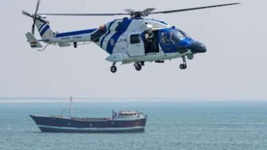 Indian Coast Guard का हेलीकॉप्टर अरब सागर में हुआ दुर्घटनाग्रस्त